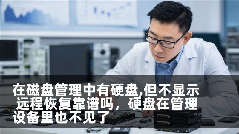 在磁盘管理中有硬盘,但不显示 远程恢复靠谱吗，硬盘在管理设备里也不见了