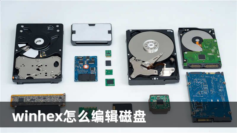 winhex怎么编辑磁盘