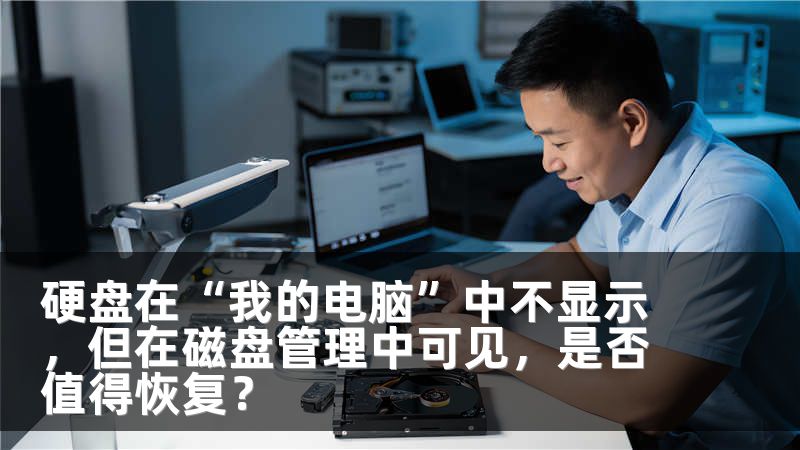 硬盘在“我的电脑”中不显示，但在磁盘管理中可见，是否值得恢复？