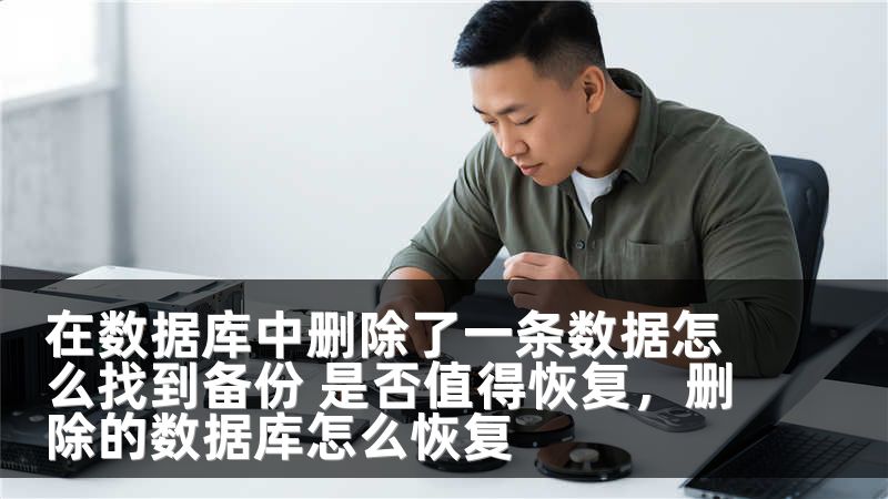 在数据库中删除了一条数据怎么找到备份 是否值得恢复,删除的数据库怎么恢复
