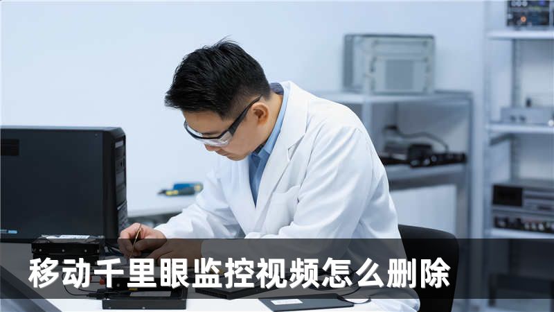 移动千里眼监控视频怎么删除