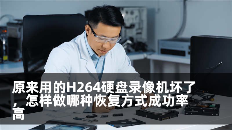 原来用的H264硬盘录像机坏了,怎样做哪种恢复方式成功率高