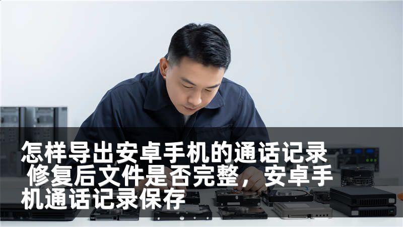 怎样导出安卓手机的通话记录 修复后文件是否完整，安卓手机通话记录保存