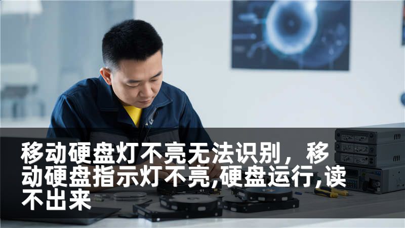移动硬盘灯不亮无法识别，移动硬盘指示灯不亮,硬盘运行,读不出来