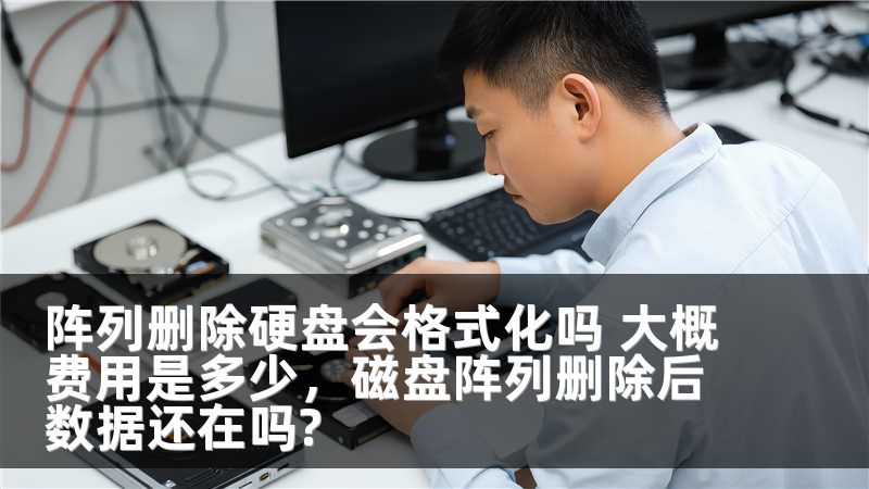 阵列删除硬盘会格式化吗 大概费用是多少，磁盘阵列删除后数据还在吗?