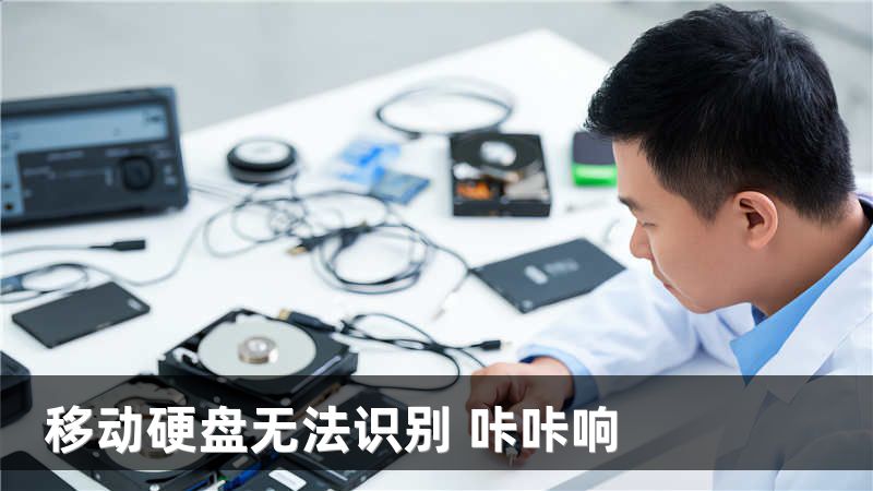 移动硬盘无法识别 咔咔响