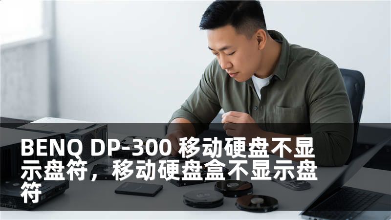 BENQ DP-300 移动硬盘不显示盘符,移动硬盘盒不显示盘符