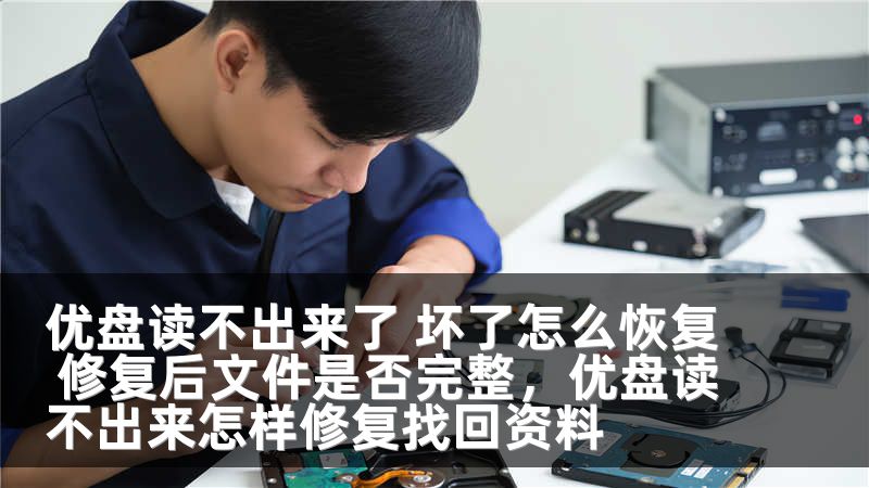 优盘读不出来了 坏了怎么恢复 修复后文件是否完整，优盘读不出来怎样修复找回资料