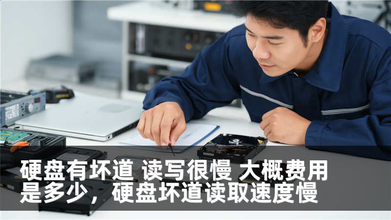硬盘有坏道 读写很慢 大概费用是多少，硬盘坏道读取速度慢