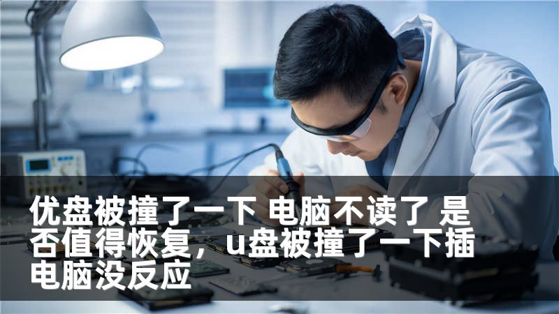 优盘被撞了一下 电脑不读了 是否值得恢复,u盘被撞了一下插电脑没反应