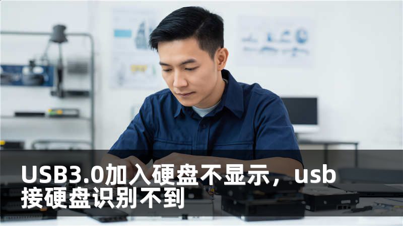 USB3.0加入硬盘不显示，usb接硬盘识别不到