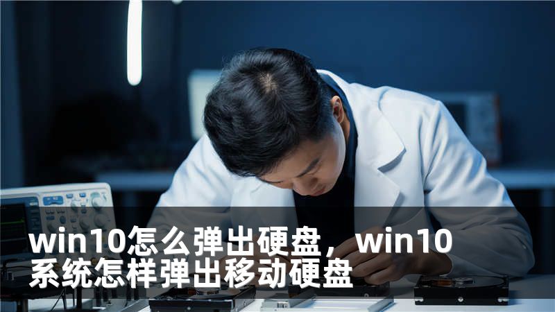 win10怎么弹出硬盘，win10系统怎样弹出移动硬盘