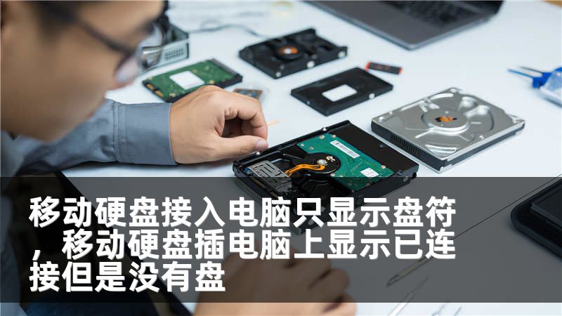 移动硬盘接入电脑只显示盘符，移动硬盘插电脑上显示已连接但是没有盘