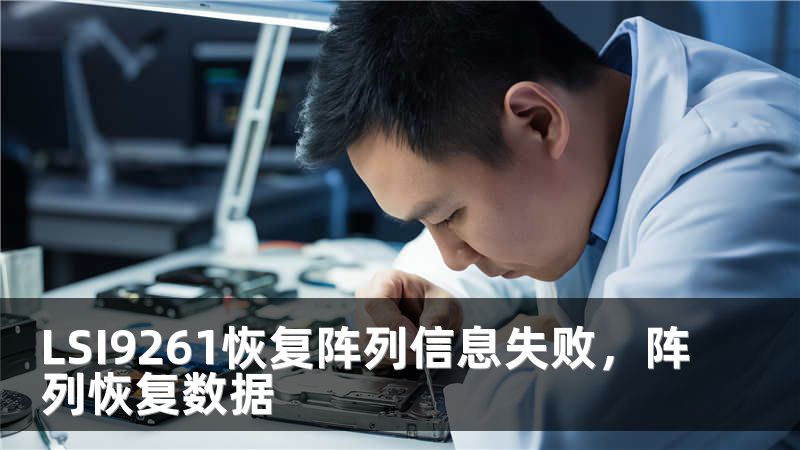 LSI9261恢复阵列信息失败，阵列恢复数据