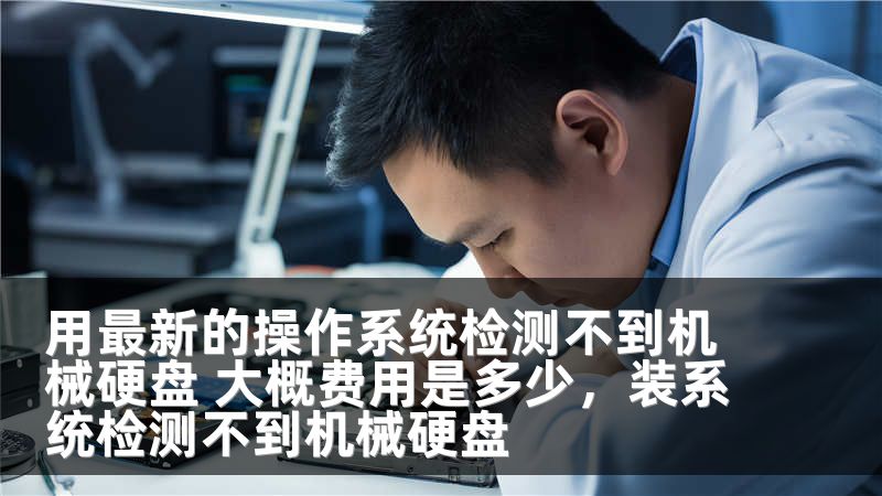 用最新的操作系统检测不到机械硬盘 大概费用是多少，装系统检测不到机械硬盘