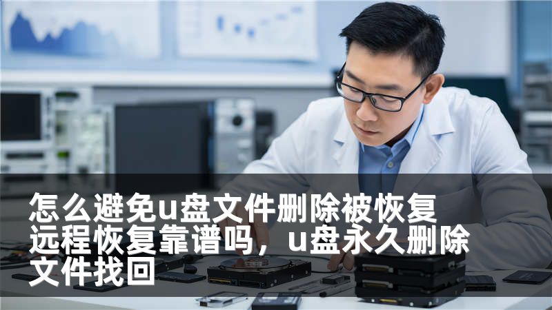 怎么避免u盘文件删除被恢复 远程恢复靠谱吗，u盘永久删除文件找回