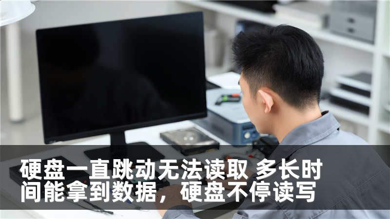 硬盘一直跳动无法读取 多长时间能拿到数据，硬盘不停读写