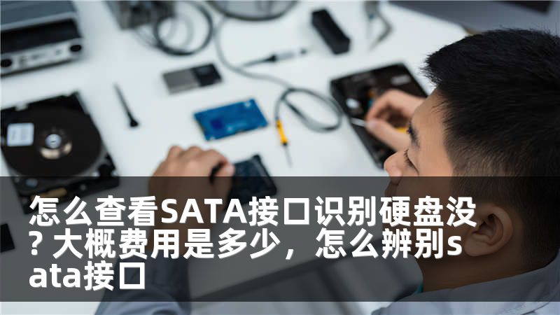 怎么查看SATA接口识别硬盘没? 大概费用是多少，怎么辨别sata接口