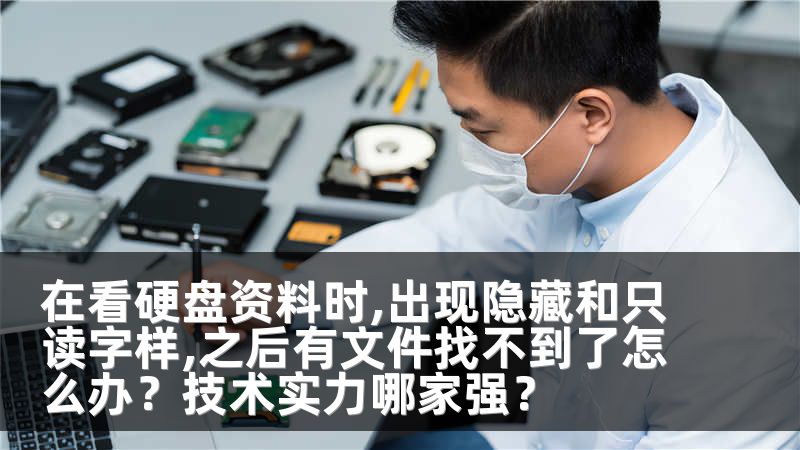 在看硬盘资料时,出现隐藏和只读字样,之后有文件找不到了怎么办？技术实力哪家强？