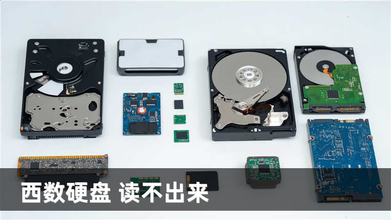 西数硬盘 读不出来