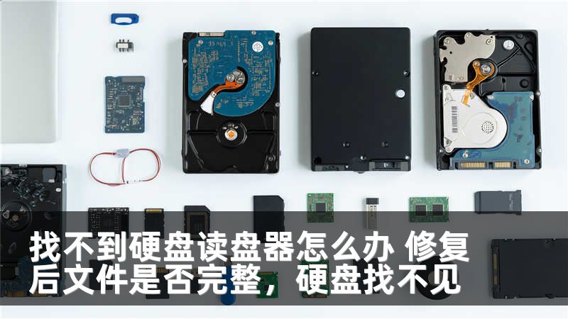 找不到硬盘读盘器怎么办 修复后文件是否完整，硬盘找不见