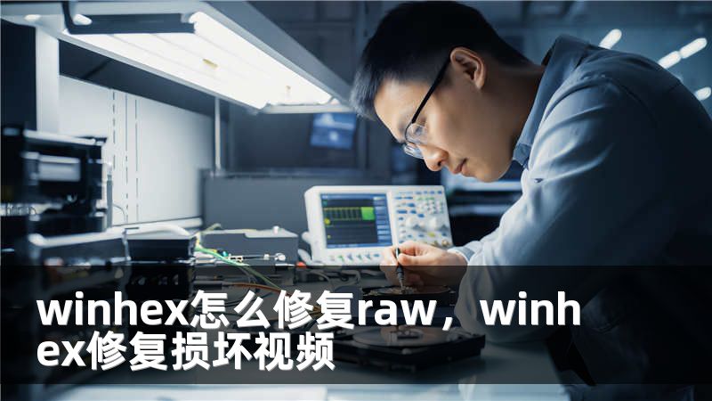 winhex怎么修复raw，winhex修复损坏视频