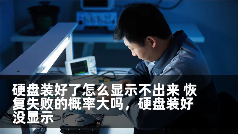硬盘装好了怎么显示不出来 恢复失败的概率大吗，硬盘装好没显示
