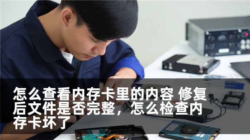 怎么查看内存卡里的内容 修复后文件是否完整，怎么检查内存卡坏了