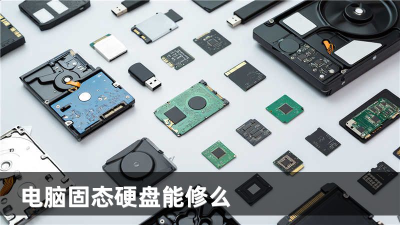电脑固态硬盘能修么