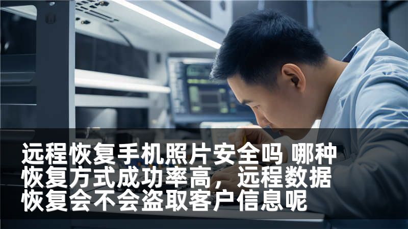 远程恢复手机照片安全吗 哪种恢复方式成功率高，远程数据恢复会不会盗取客户信息呢