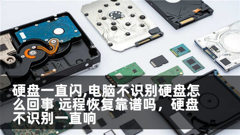 硬盘一直闪,电脑不识别硬盘怎么回事 远程恢复靠谱吗，硬盘不识别一直响