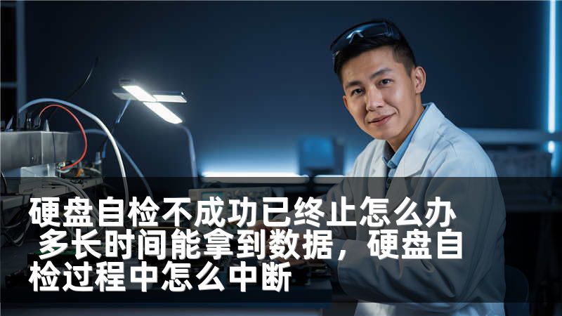 硬盘自检不成功已终止怎么办 多长时间能拿到数据，硬盘自检过程中怎么中断