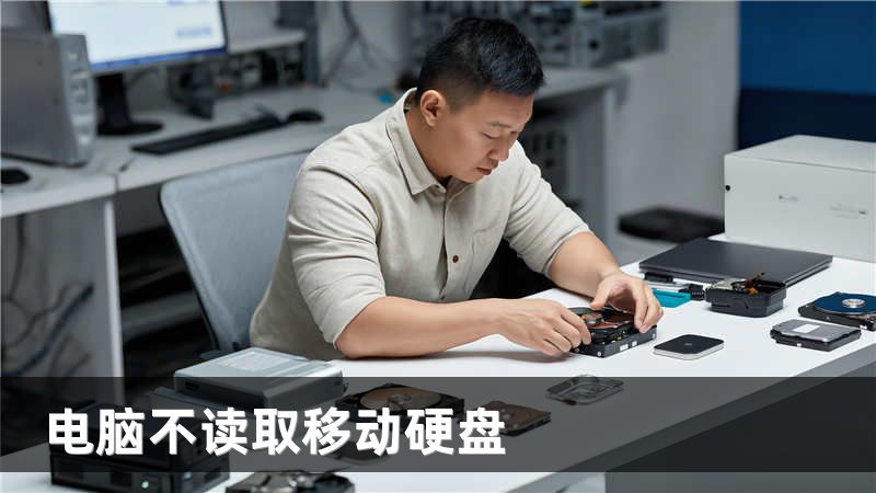 电脑不读取移动硬盘