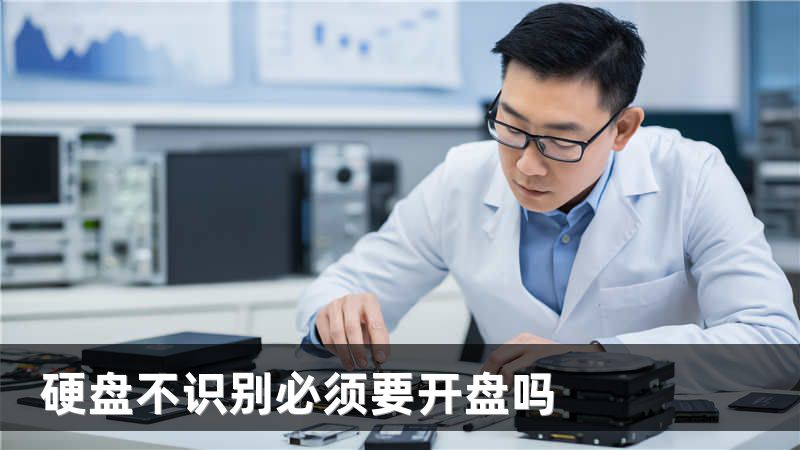 硬盘不识别必须要开盘吗