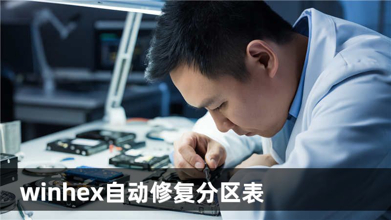 winhex自动修复分区表