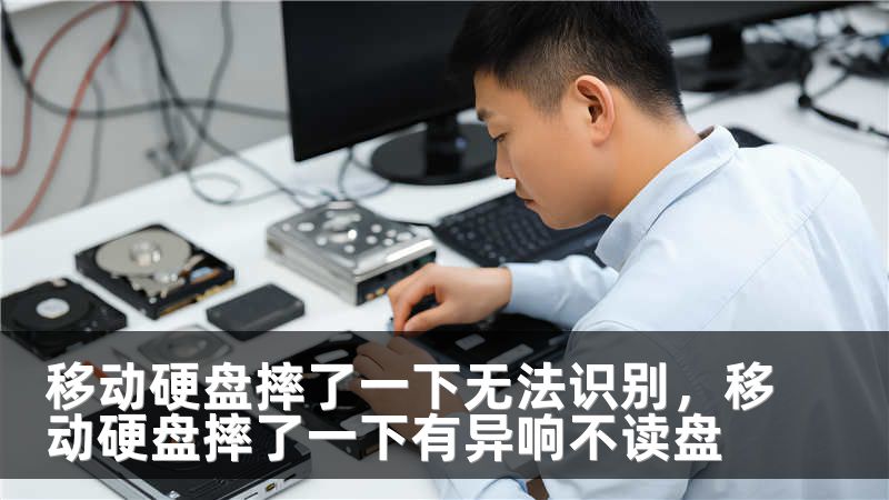 移动硬盘摔了一下无法识别，移动硬盘摔了一下有异响不读盘