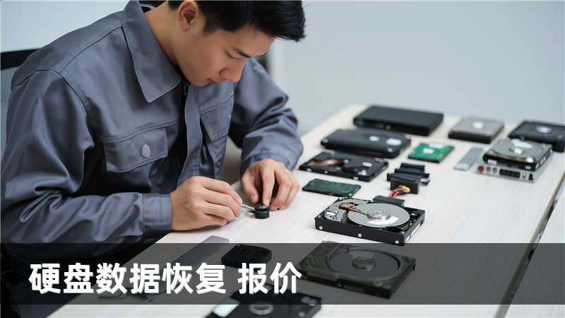 硬盘数据恢复 报价