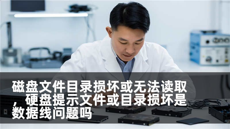 磁盘文件目录损坏或无法读取，硬盘提示文件或目录损坏是数据线问题吗