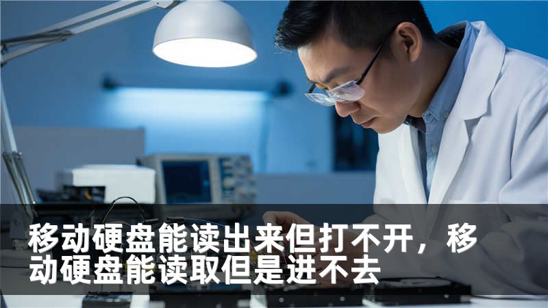移动硬盘能读出来但打不开,移动硬盘能读取但是进不去