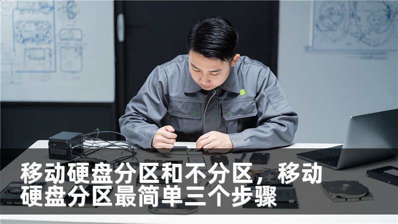 移动硬盘分区和不分区,移动硬盘分区最简单三个步骤