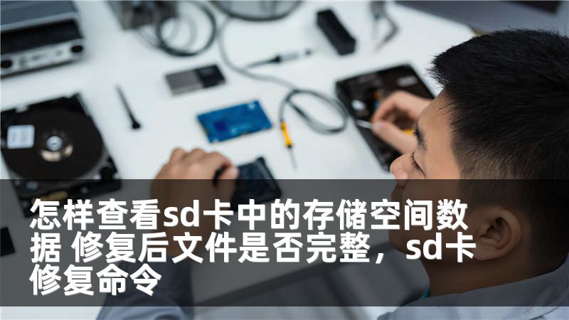 怎样查看sd卡中的存储空间数据 修复后文件是否完整，sd卡修复命令