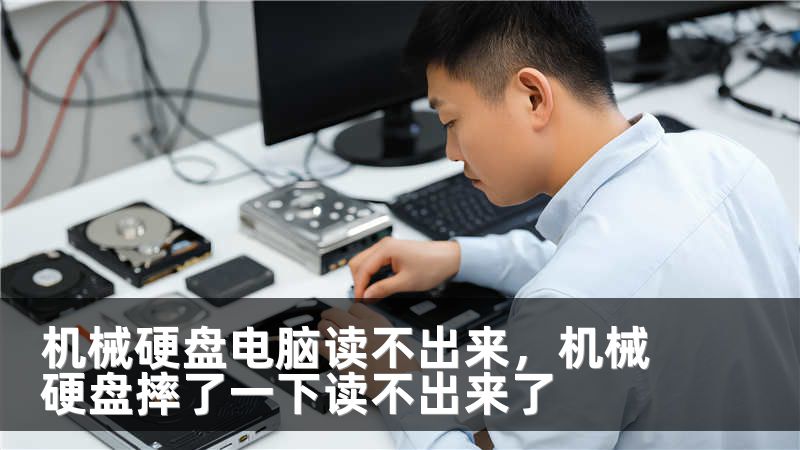 机械硬盘电脑读不出来,机械硬盘摔了一下读不出来了