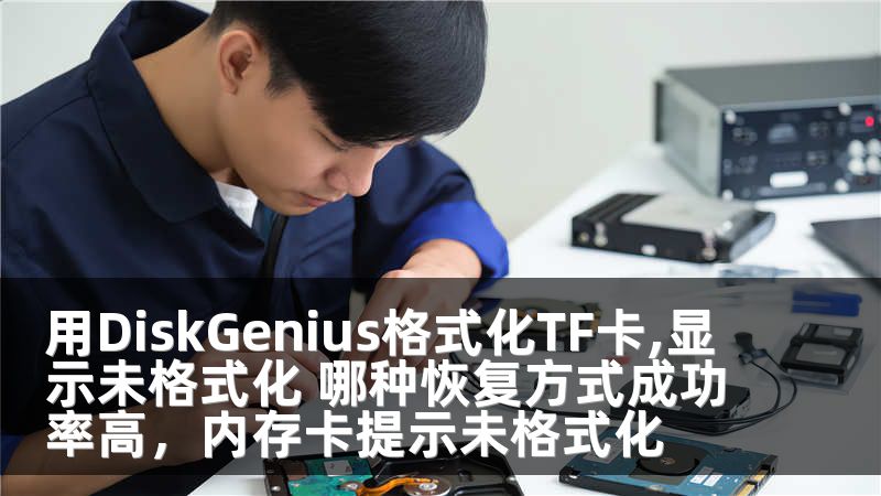 用DiskGenius格式化TF卡,显示未格式化 哪种恢复方式成功率高,内存卡提示未格式化