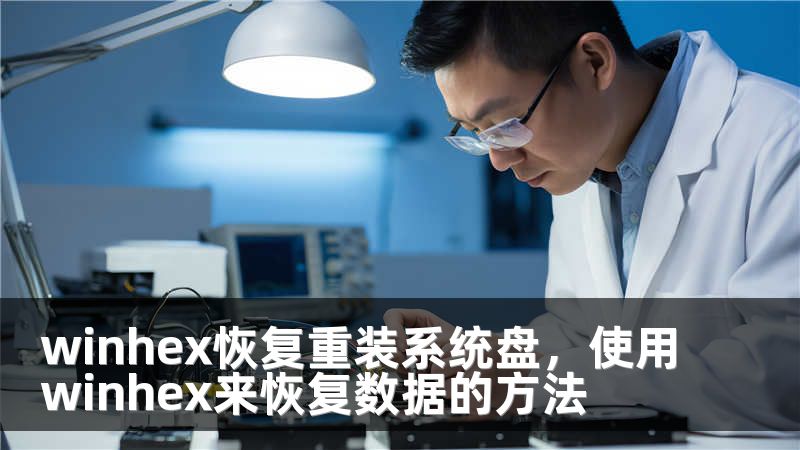 winhex恢复重装系统盘,使用winhex来恢复数据的方法