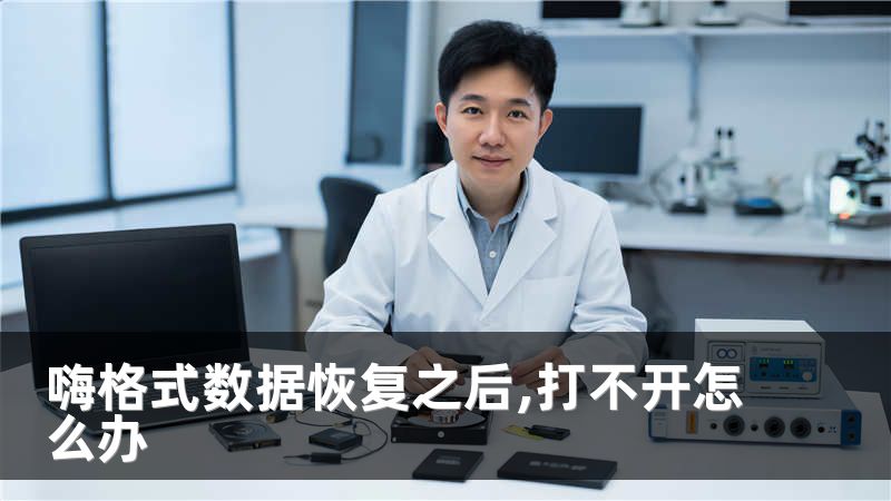 嗨格式数据恢复之后,打不开怎么办