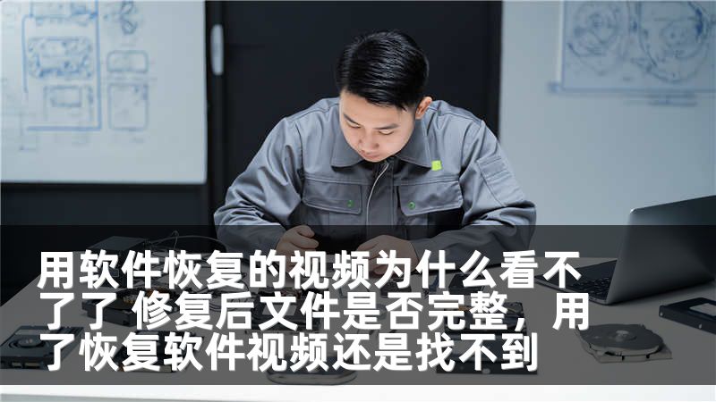 用软件恢复的视频为什么看不了了 修复后文件是否完整，用了恢复软件视频还是找不到