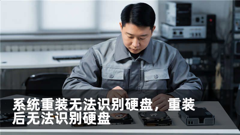 系统重装无法识别硬盘，重装后无法识别硬盘