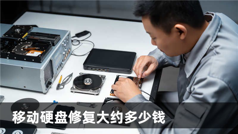 移动硬盘修复大约多少钱