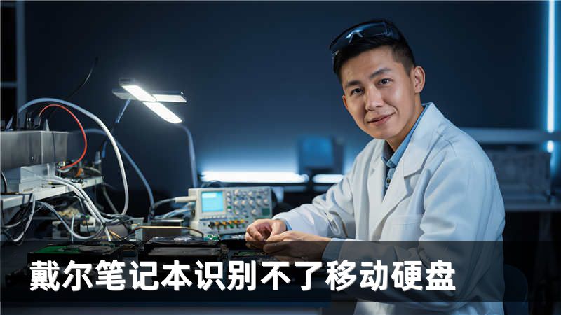 戴尔笔记本识别不了移动硬盘