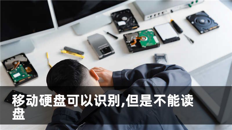 移动硬盘可以识别,但是不能读盘